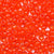 Preciosa seed beads red