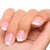 Clean plain or acrylic nails