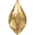 Swarovski Rhinestones 2205 Flame 14mm Crystal Golden Shadow