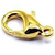 gold plated trigger clasp for jewellery making