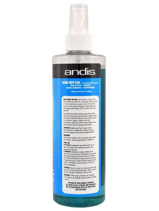 Andis Cool Care Plus Spray For Clipper Blades 15.5oz — Vip Barber Supply