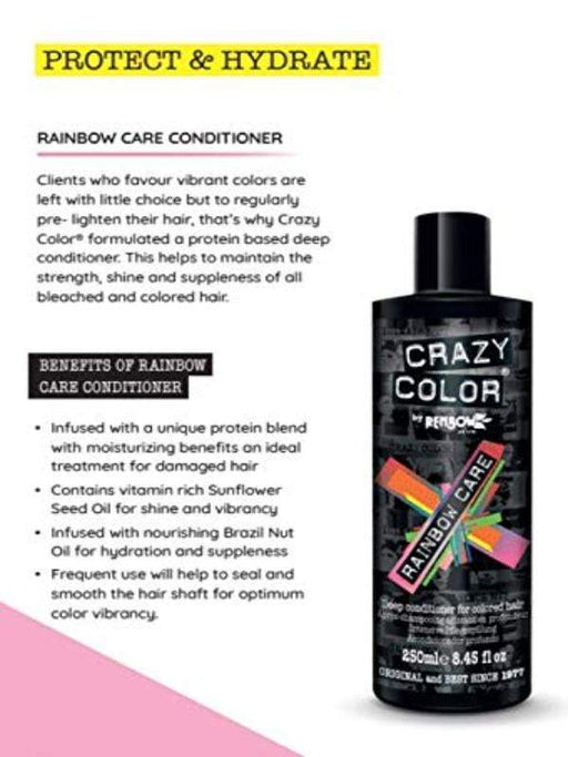 Crazy Color Semi-Permanent Hair Dye 150ML - Bold & Vibrant Shades — Vip  Barber Supply