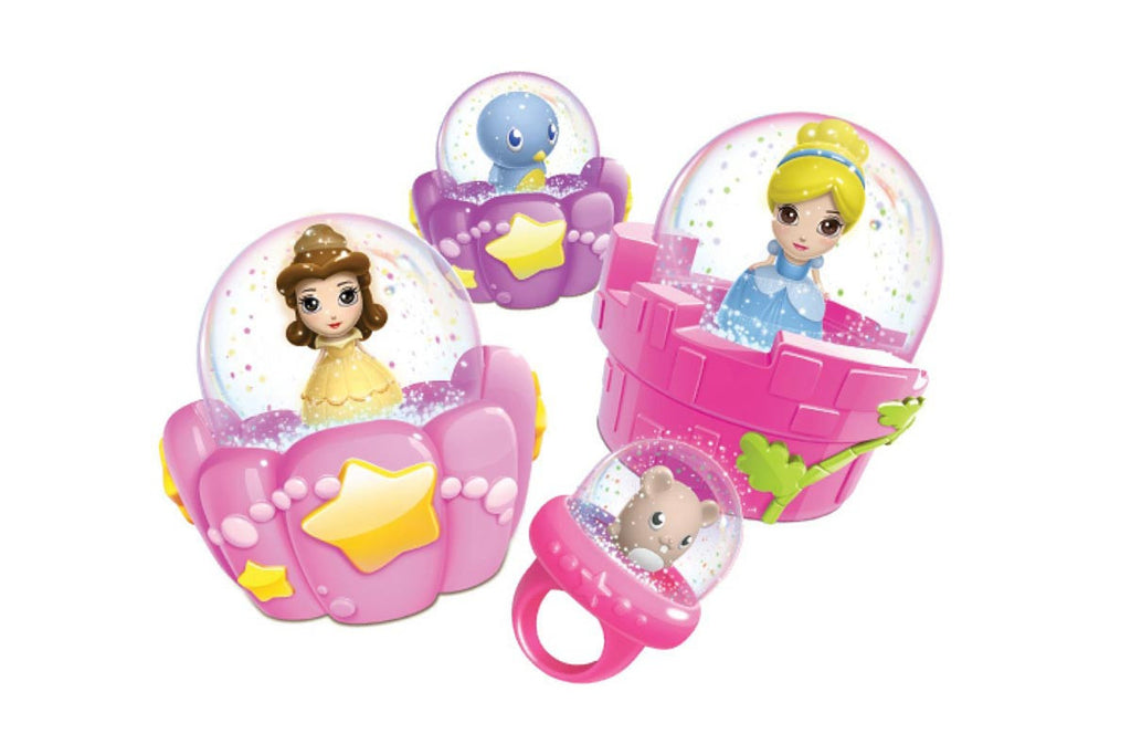 Glitzi Globes Disney Princess & Askepot 4-pak legesæt – Spukonk