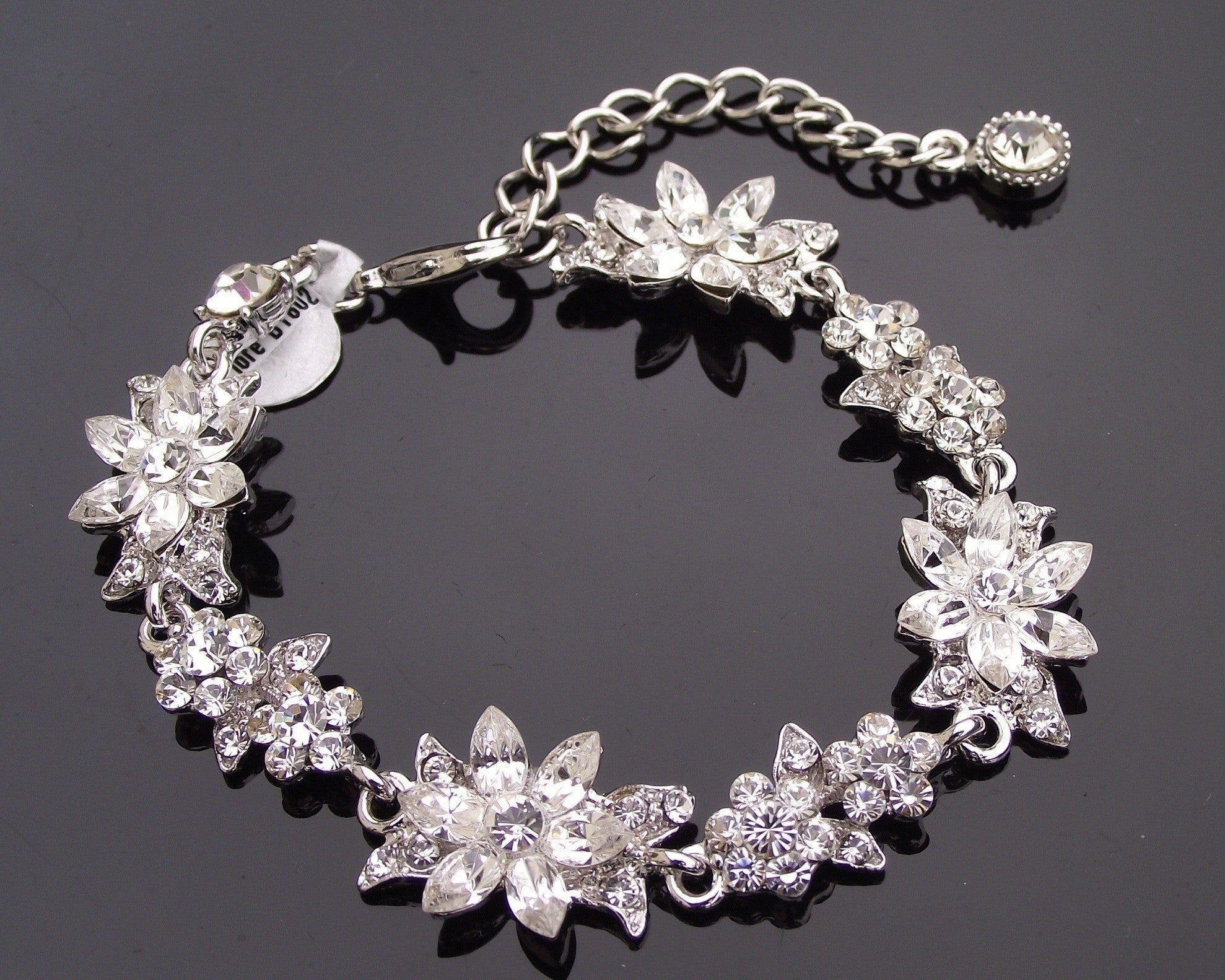 bridal bracelets crystal