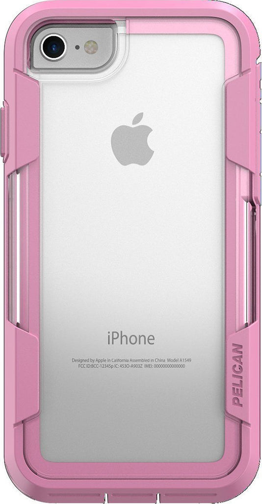 Pelican Voyager Case For Apple Iphone 7 Clear Pink Pelican Phone Cases