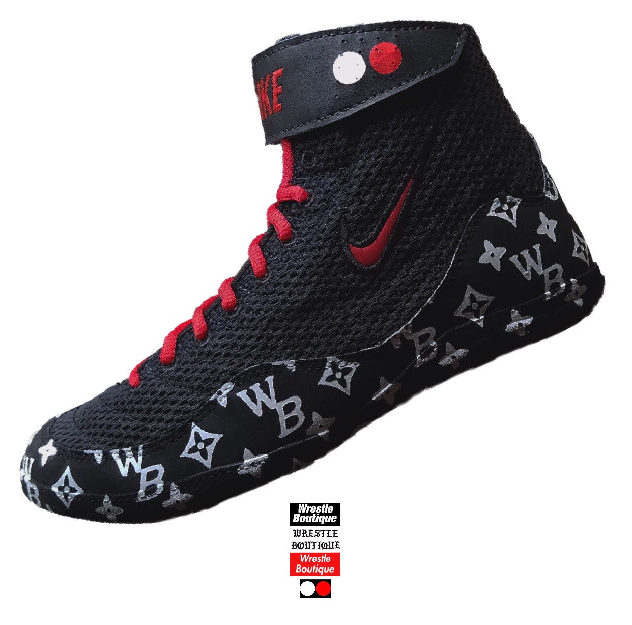 custom nike inflict wrestling shoes