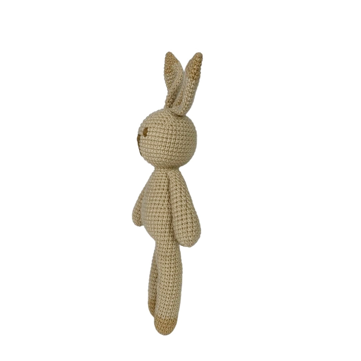 Cream Bunny Crochet Stuffed Animal