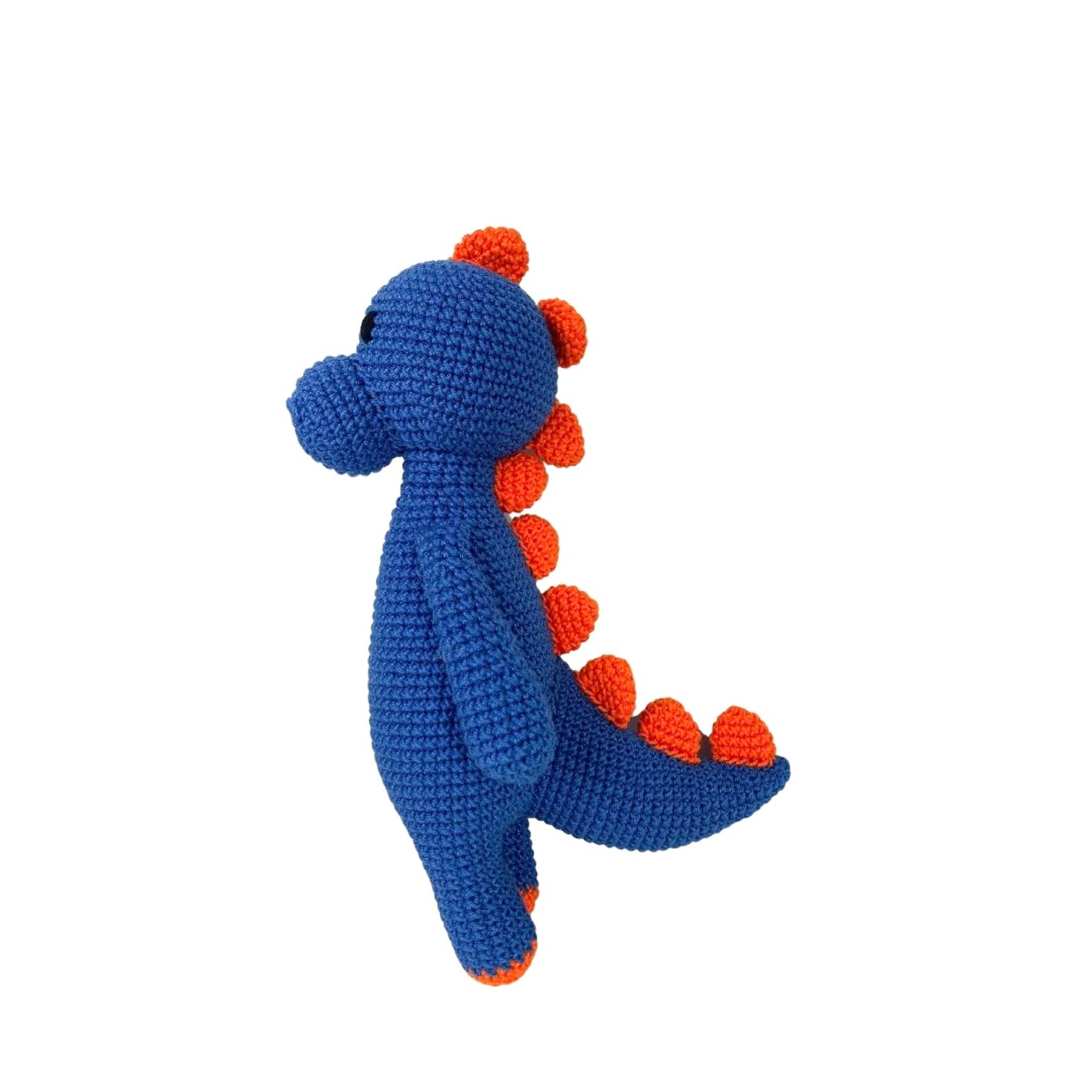 Blue Dinosaur Crochet Stuffed Animal