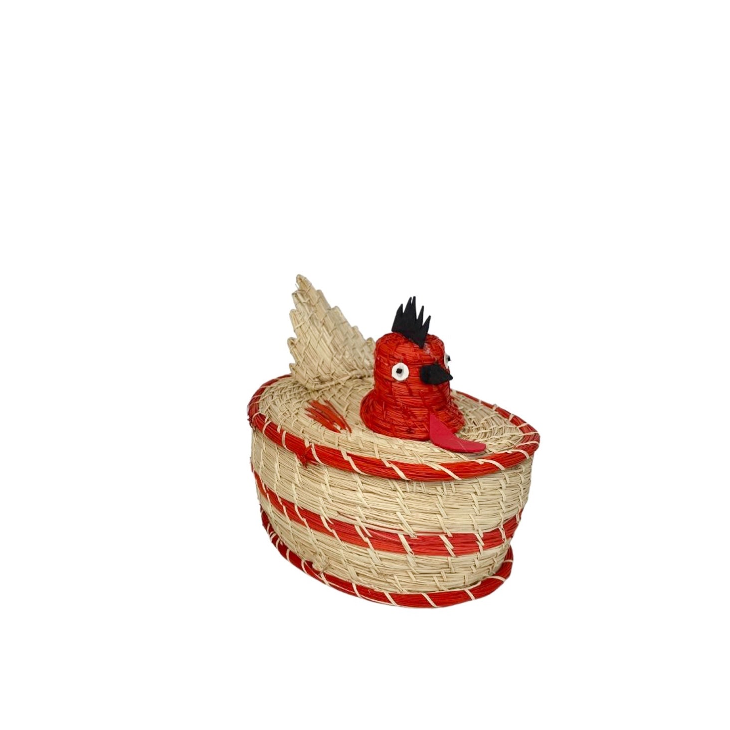 Red Artisanal Chicken holder