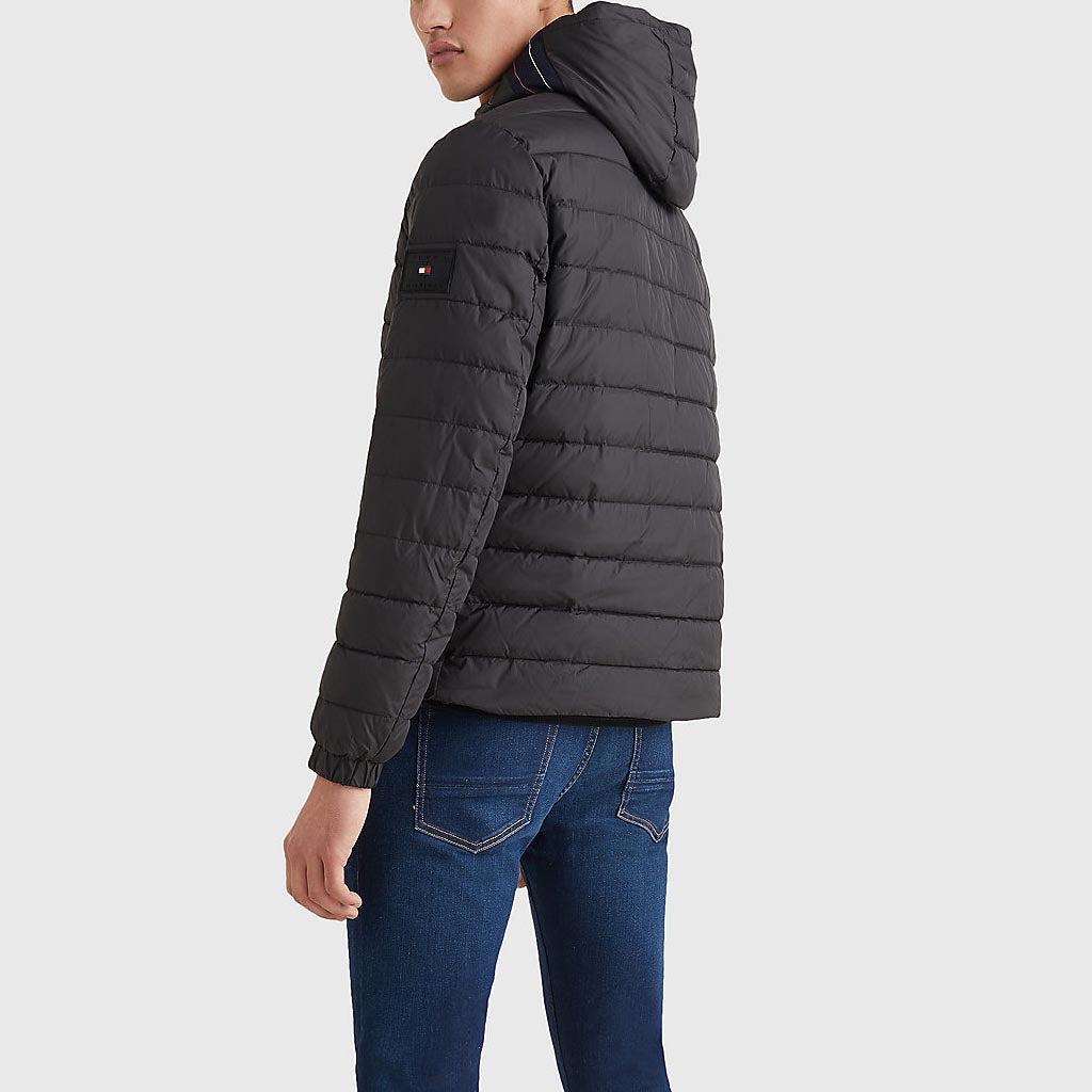 tommy jeans hooded puffer jacket