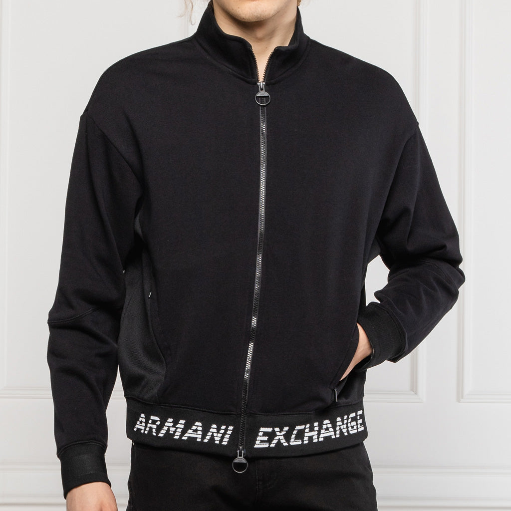 black armani exchange jacket