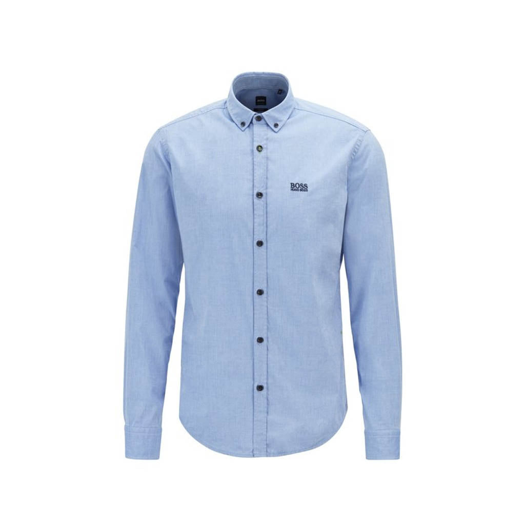 HUGO BOSS - BIADO R SHIRT 50403163 BLUE 