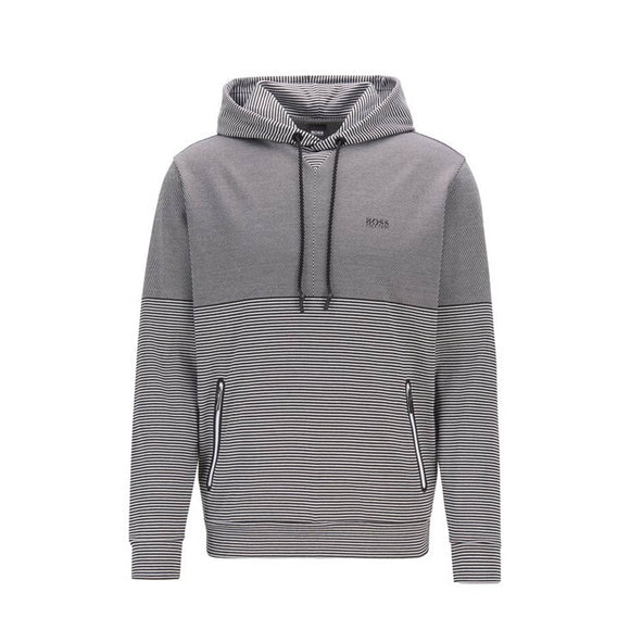 black hugo hoodie