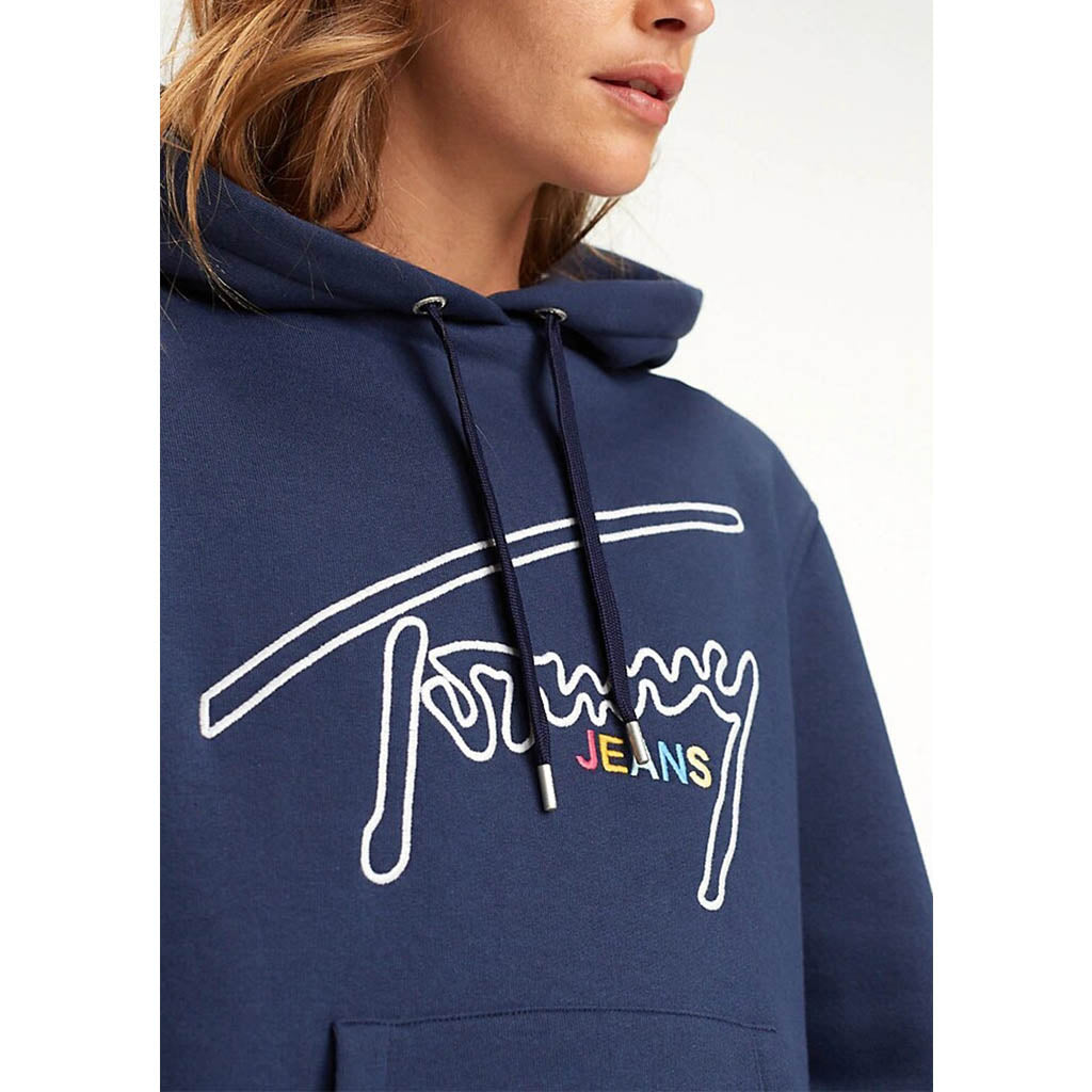 tommy jeans signature hoody