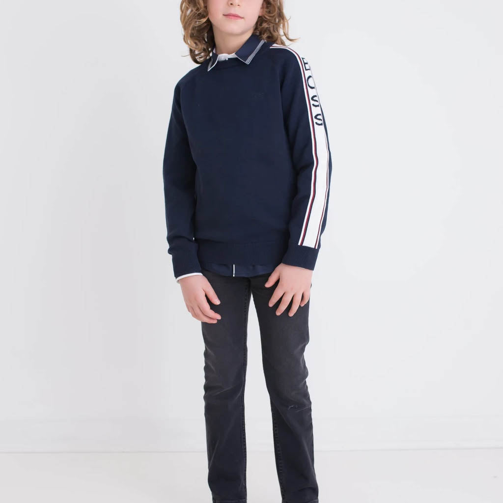 boys hugo boss jumper