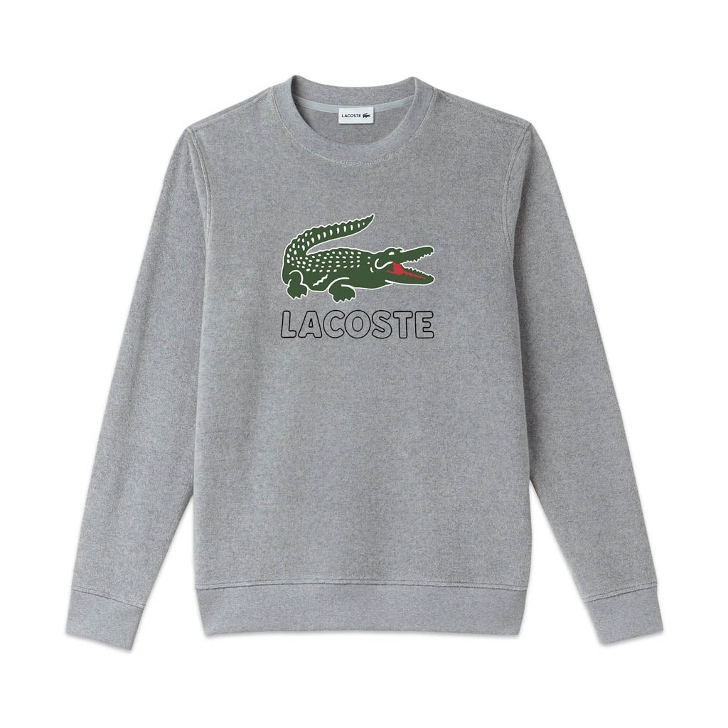 lacoste white crocodile