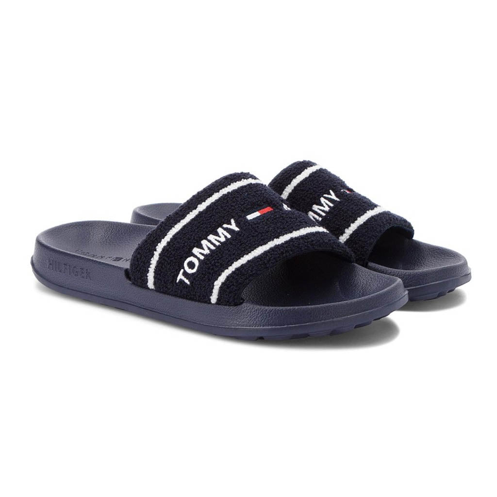 womens tommy slides
