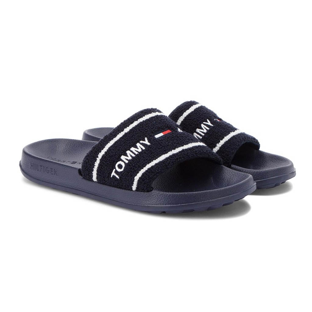 tommy hilfiger slides pink