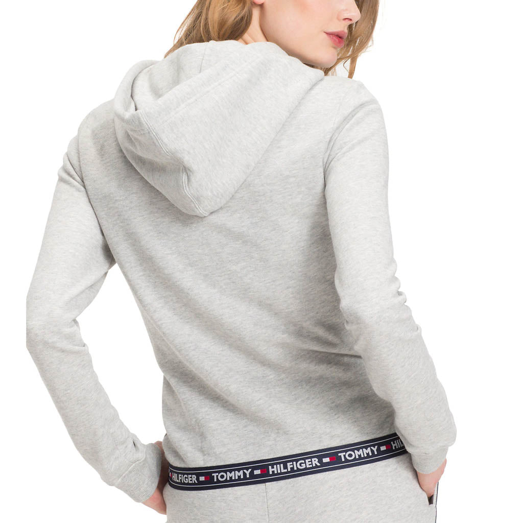 grey tommy hilfiger hoodie women's