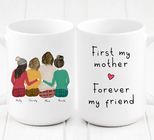 Personalized Mug - Mother & Daughter - Best Mom Ever