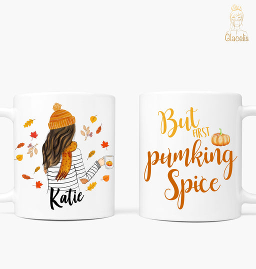 Fall Coffee Mug, Fall Lovin Kinda Girl, Pumpkin Mug, Cool Fall