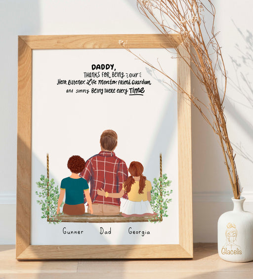 Riley Gallery Wall Art - Personalized Birthday Day Gift – LetterLuxe