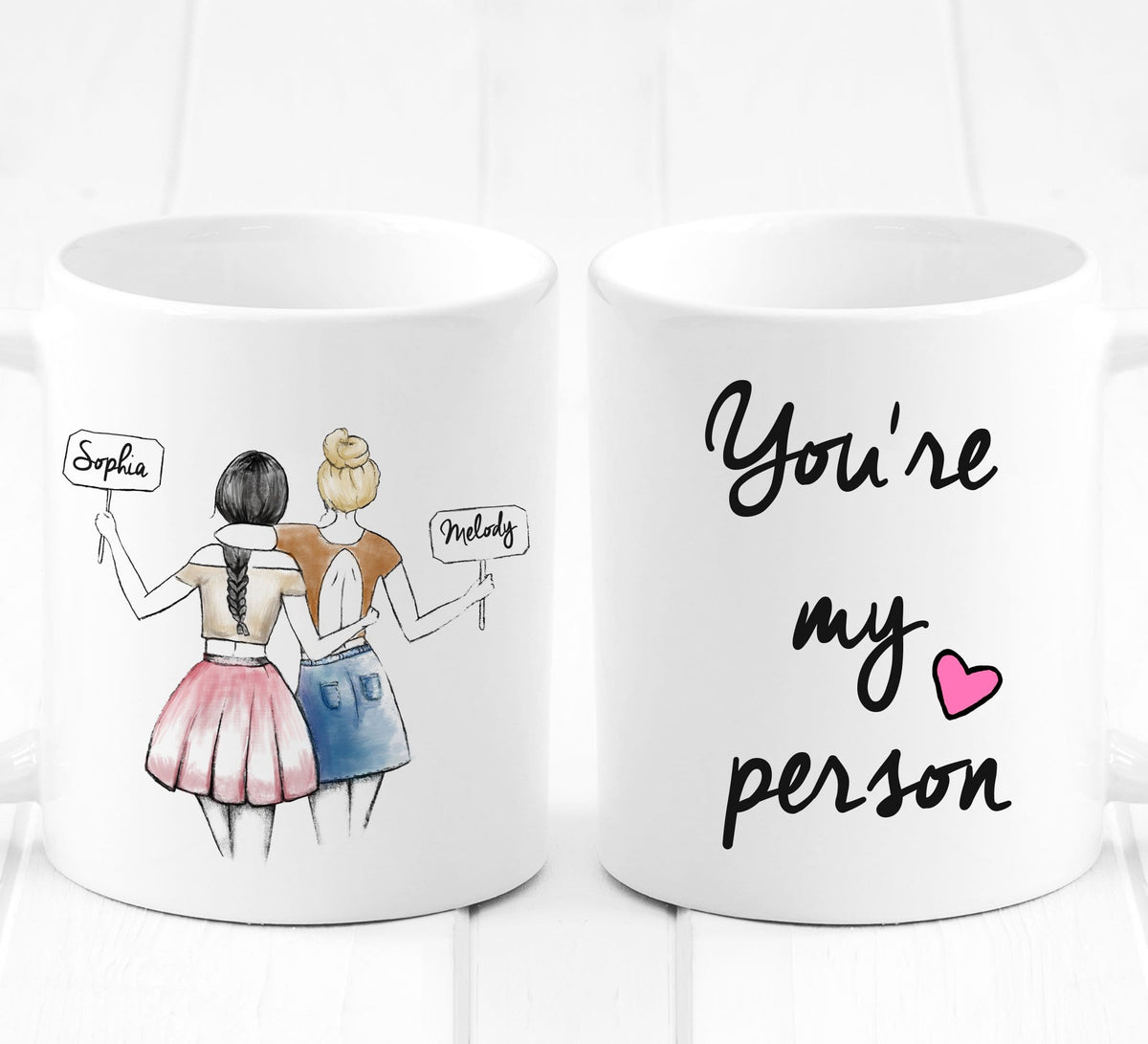 Gift ideas for girlfriend - Unique Friendship gift - Mug for friend