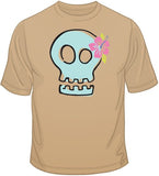 Flower Skull T Shirt | BoardwalkTees.com