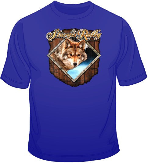 Sturgis Rally Wolf T Shirt | BoardwalkTees.com