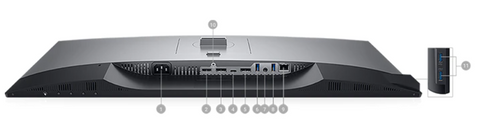 Dell UltraSharp U2721DE USB-C Hub Monitor 210-AWIF