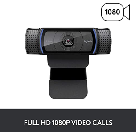 Logitech c920 webcam singapore full HD 1080 video calls