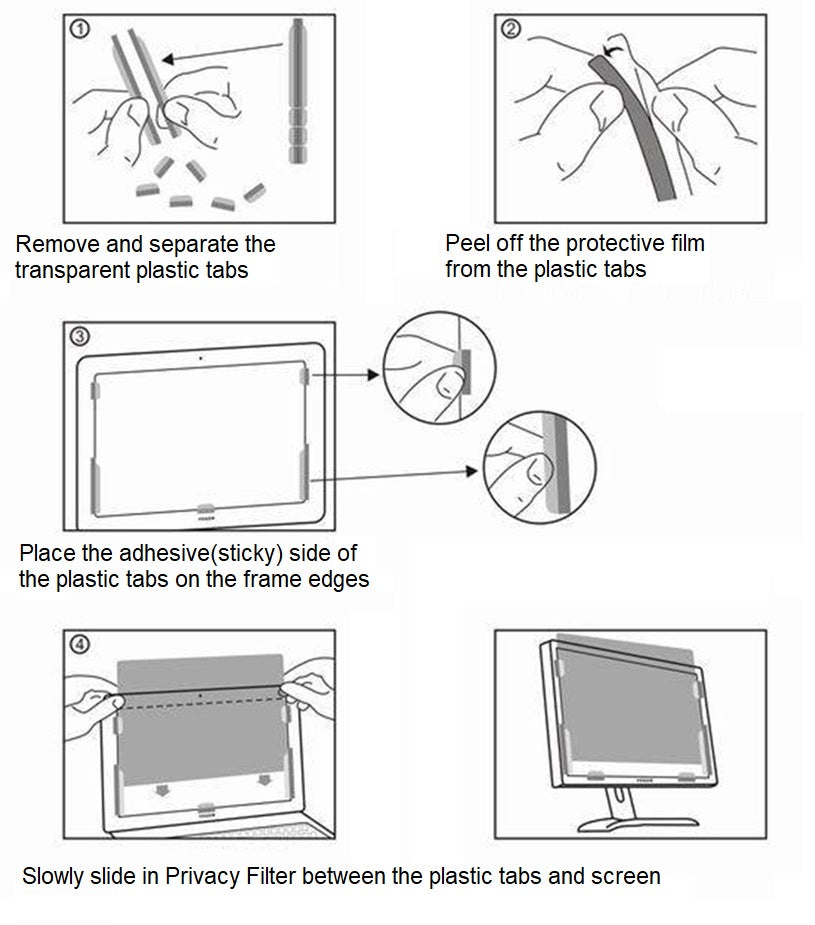 privacy install slide in