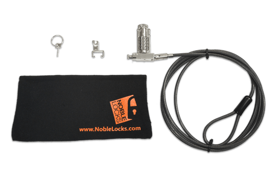 TZ08T Low Profile Wedge Lock with Flat Key – Noble Locks