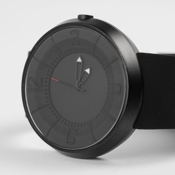 mk matte black watch