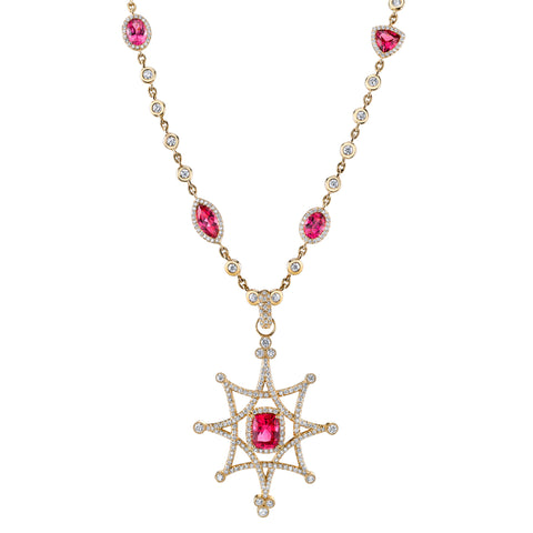 Erica Courtney's Jenifer Pendant, reminiscing of the Highest Distinction under French Law: La Legion D'honneur