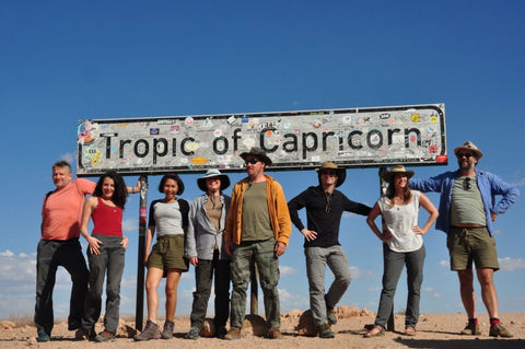 Part of the Nomad's "Family at the Tropic of Capricorn