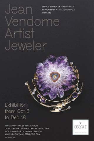 Jean Vendome Exhibition at L'École School of Jewellery Arts