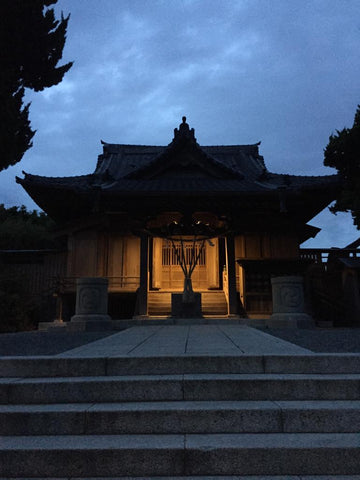 Picture of the temple in which Jaume has his pieces blessed