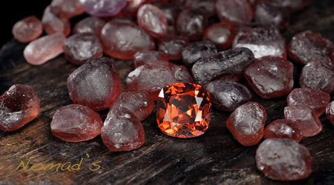 Malaya Garnets from the Nomad's Collection