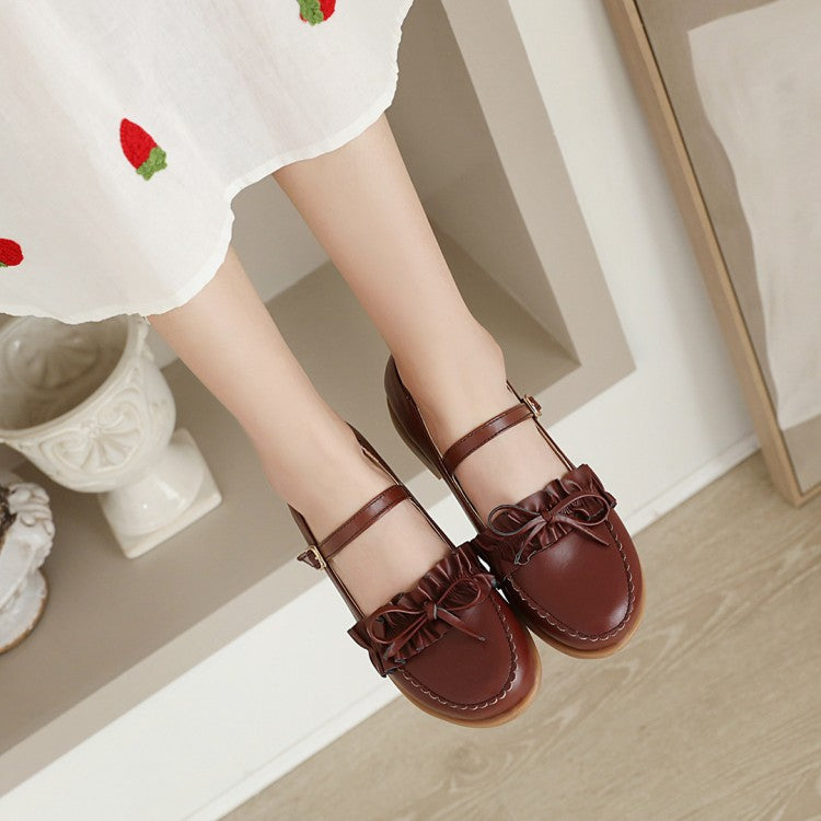 Women's  Knot Flats Mary Jane Shoes