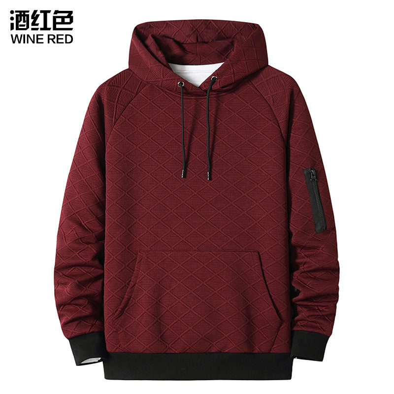 Men's Cotton Sports  Casual Hooded Sweater Coat Shirts