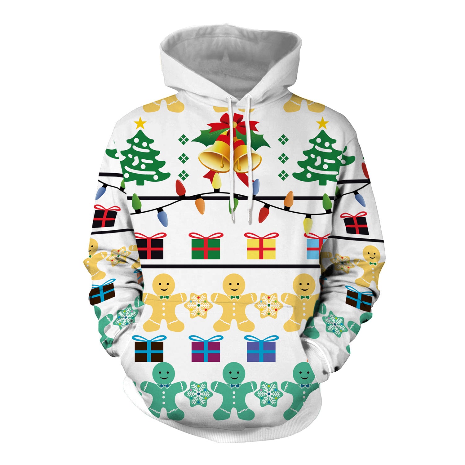 Christmas Print Hoodie