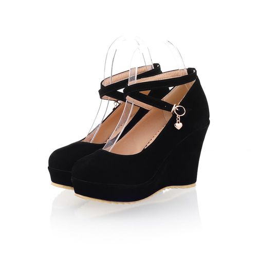 Ankle Strap Women Platform Wedge Shoes Woman