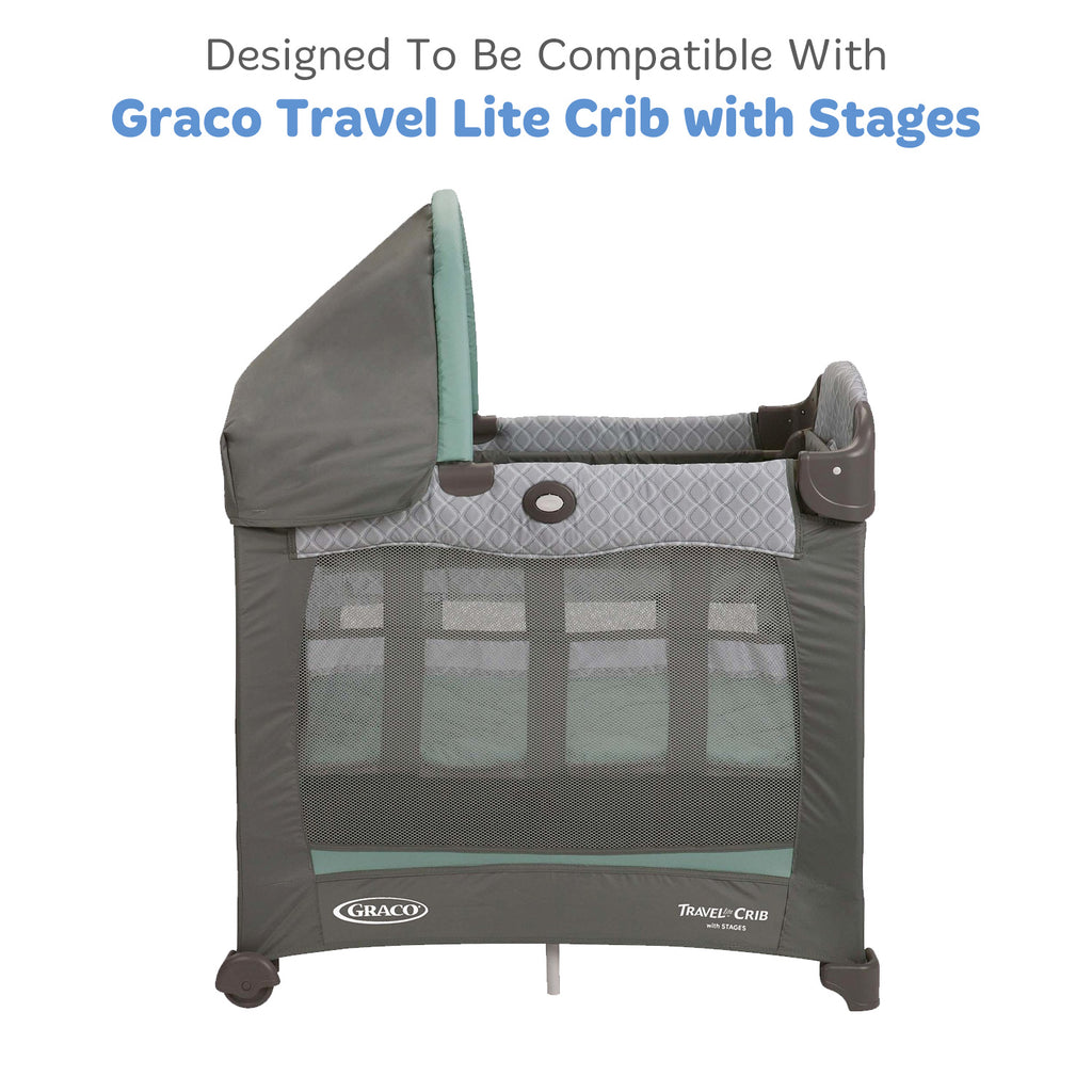 graco travel lite crib with stages