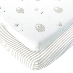 jersey bassinet fitted sheet