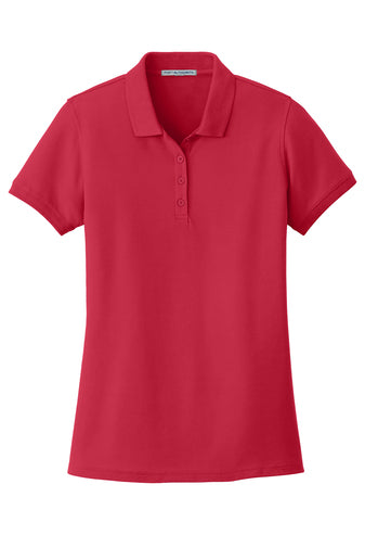 port authority ladies core classic pique polo