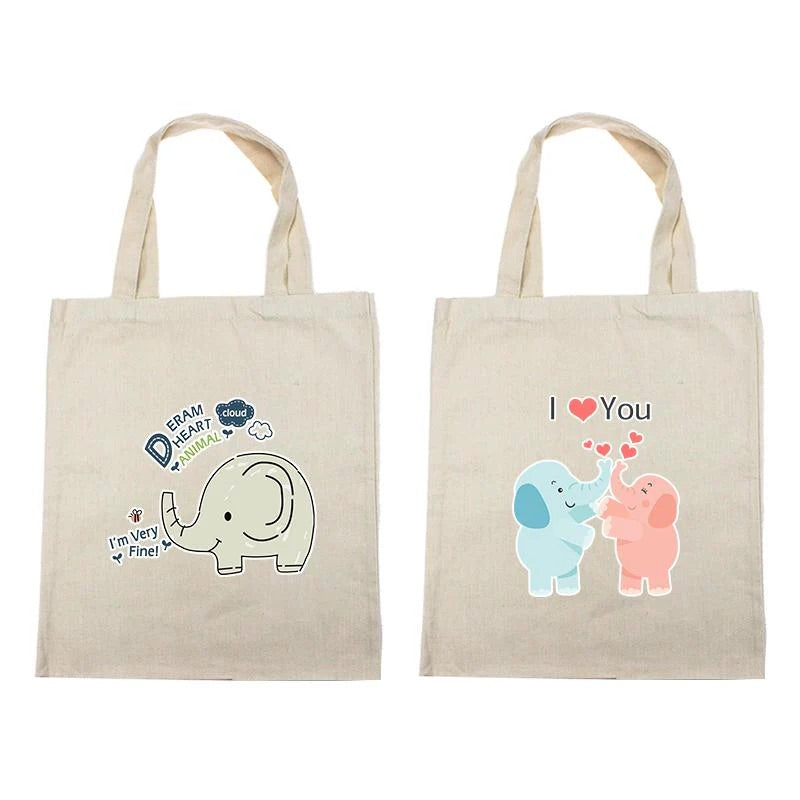 Cheap Customised Wholesale White Tote Bag Design