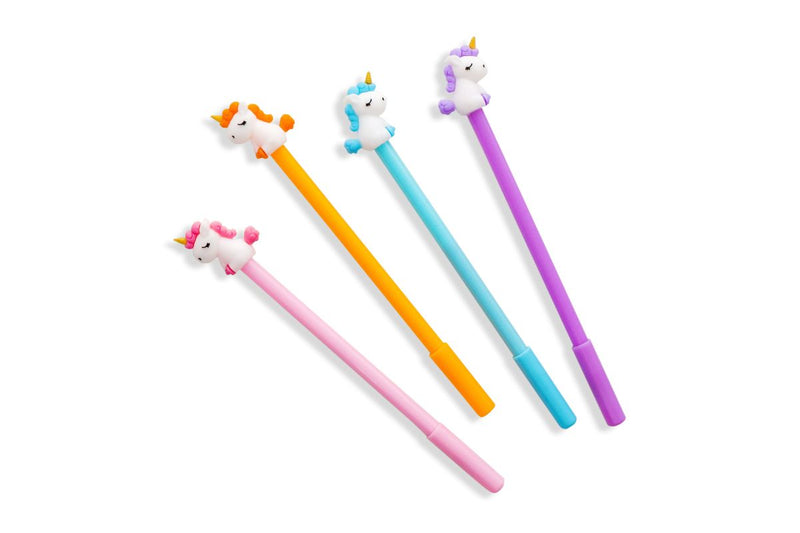 Whimsical Unicorn Themed Gel Ink Pen PENS One Dollar Only