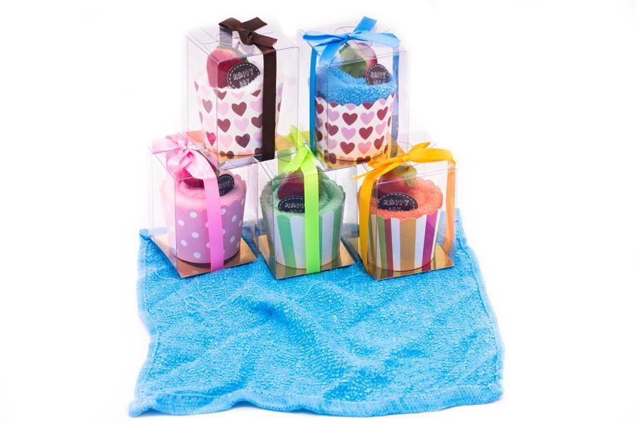 cupcake hand towels