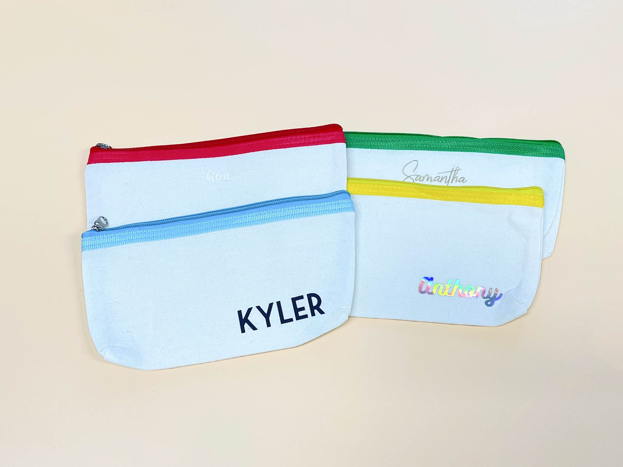 Personalised Gift Canvas Pencil case